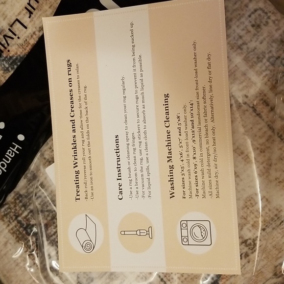 6x9 Ruggable washable rug NWT - Picture 8 of 8